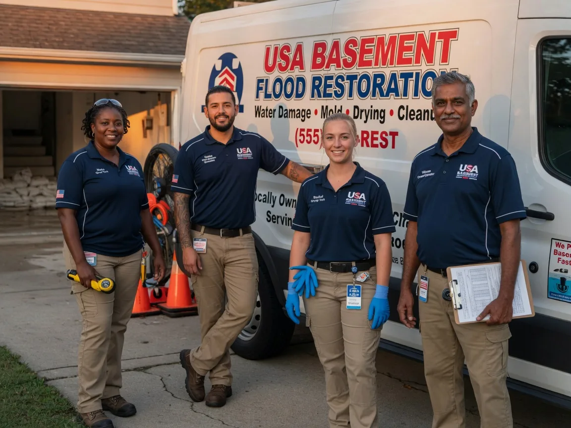 Basement Flood Cleanup company in Ellsworth, WI