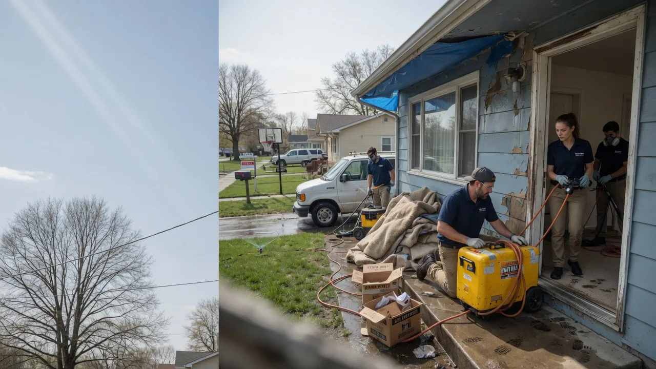 Basement Flood Cleanup in Ellsworth, WI near me